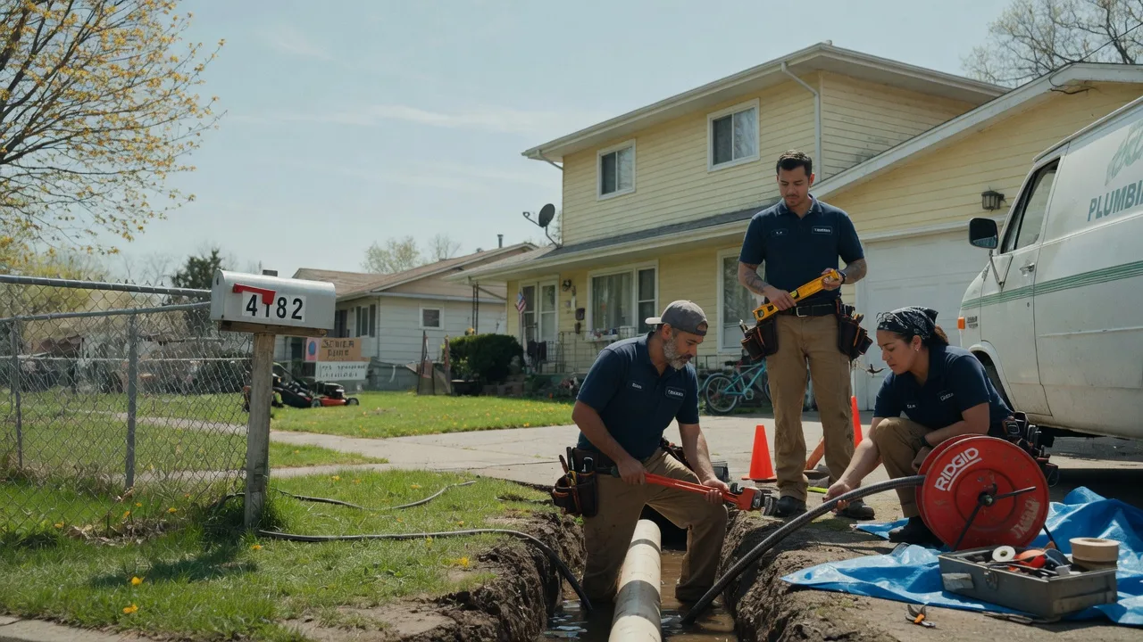 Gas Line Repair in Black Earth, WI near me